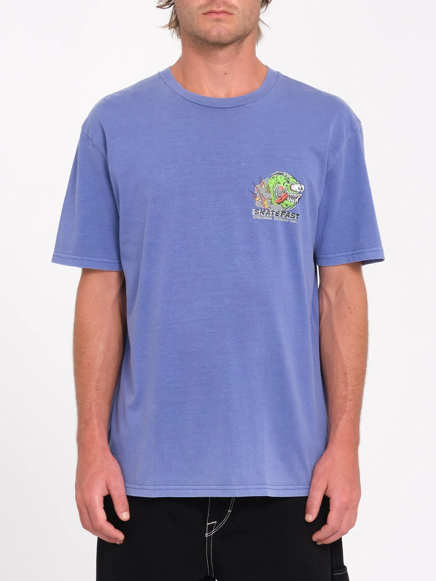 T-shirt Crazee Wheel - BALLPOINT BLUE
