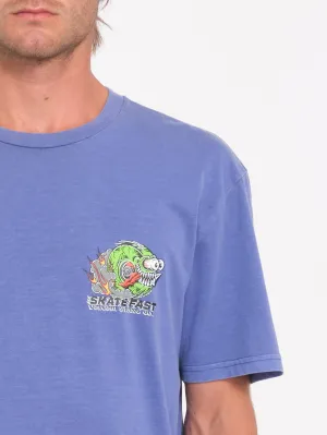 T-shirt Crazee Wheel - BALLPOINT BLUE