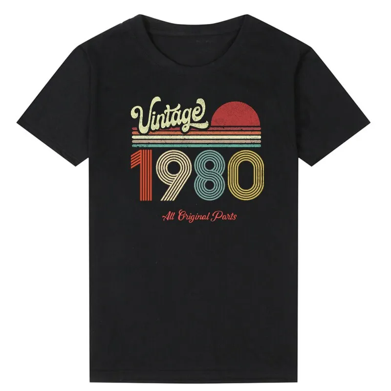 T-Shirt Femme Vintage 1980