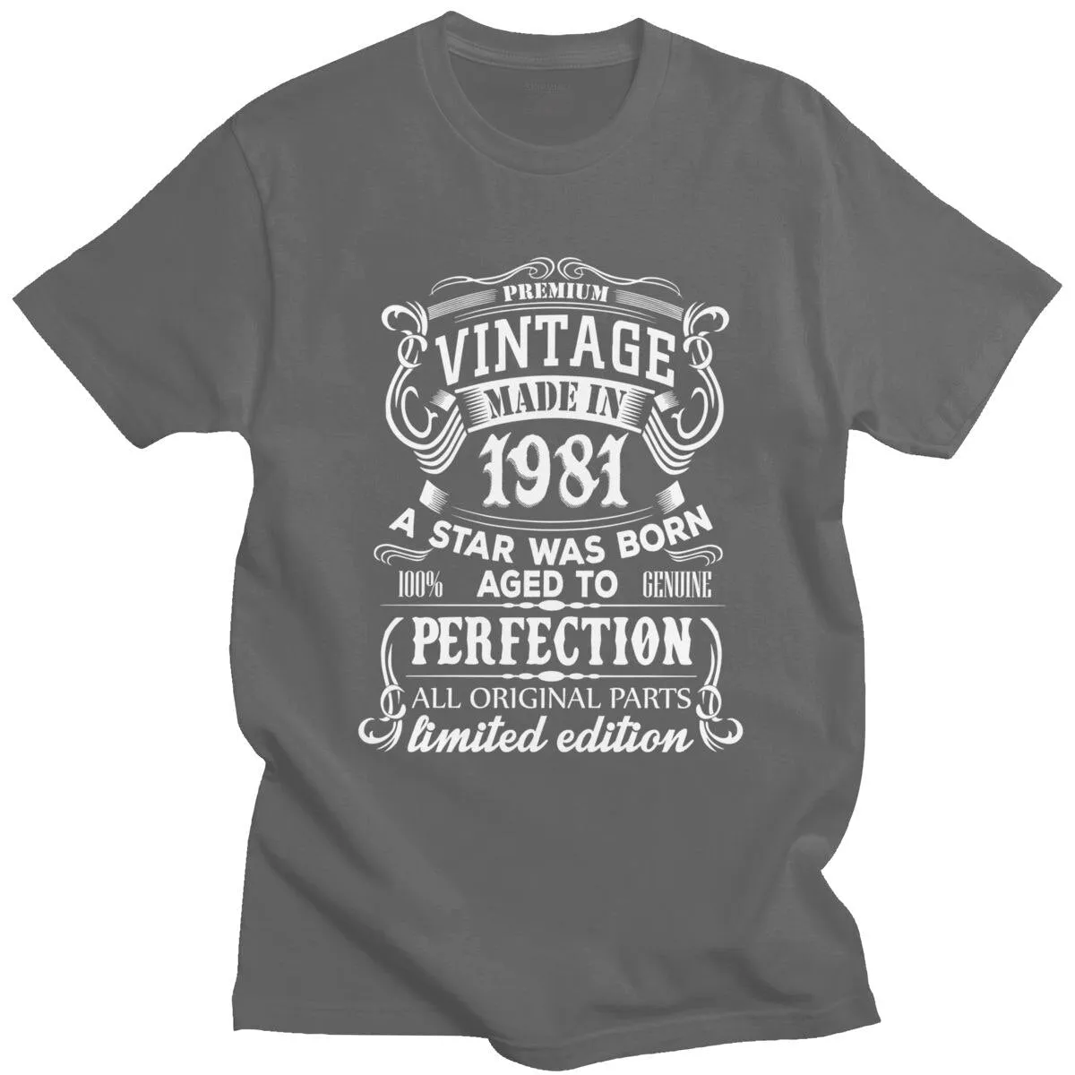 T shirt homme vintage manche courte