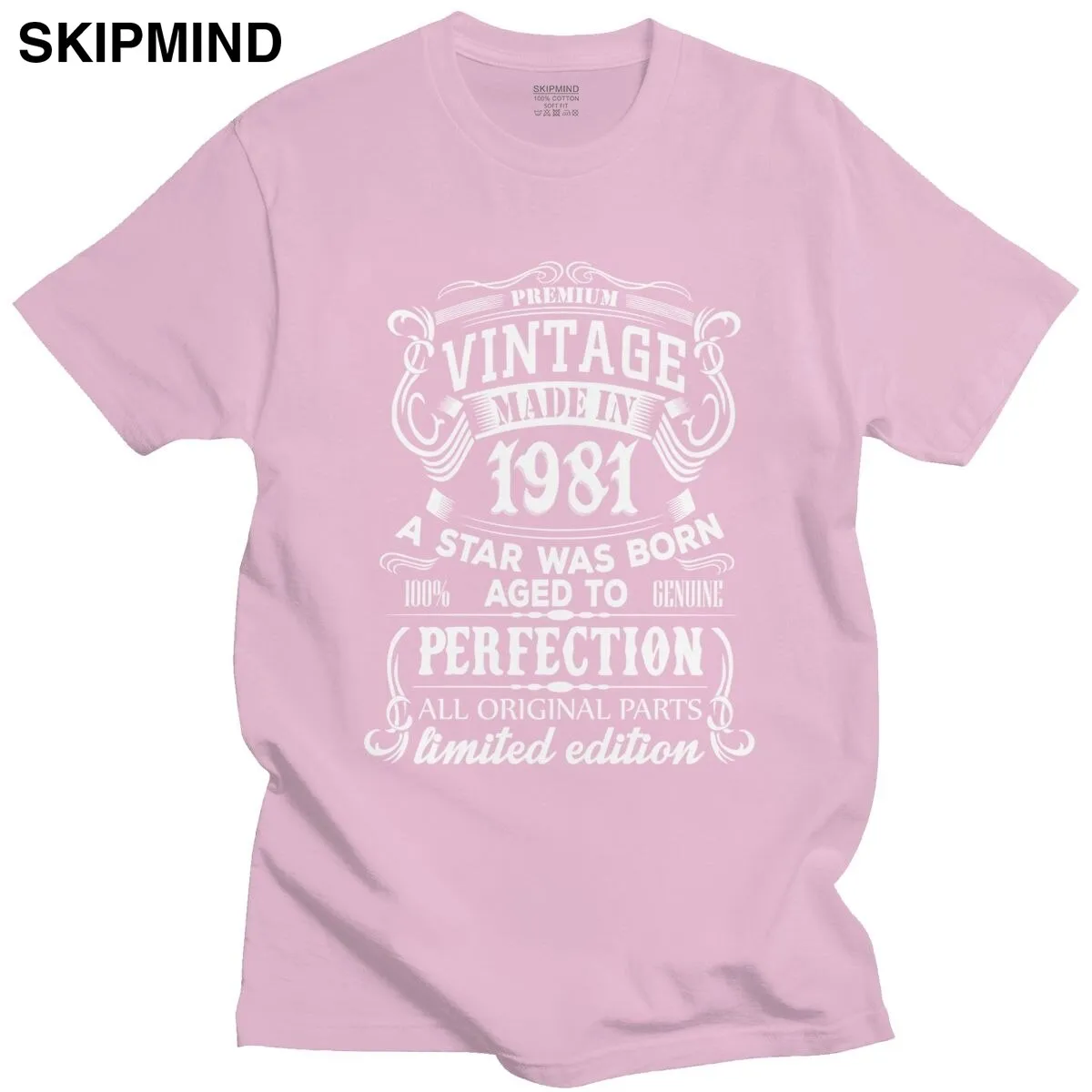 T shirt homme vintage manche courte