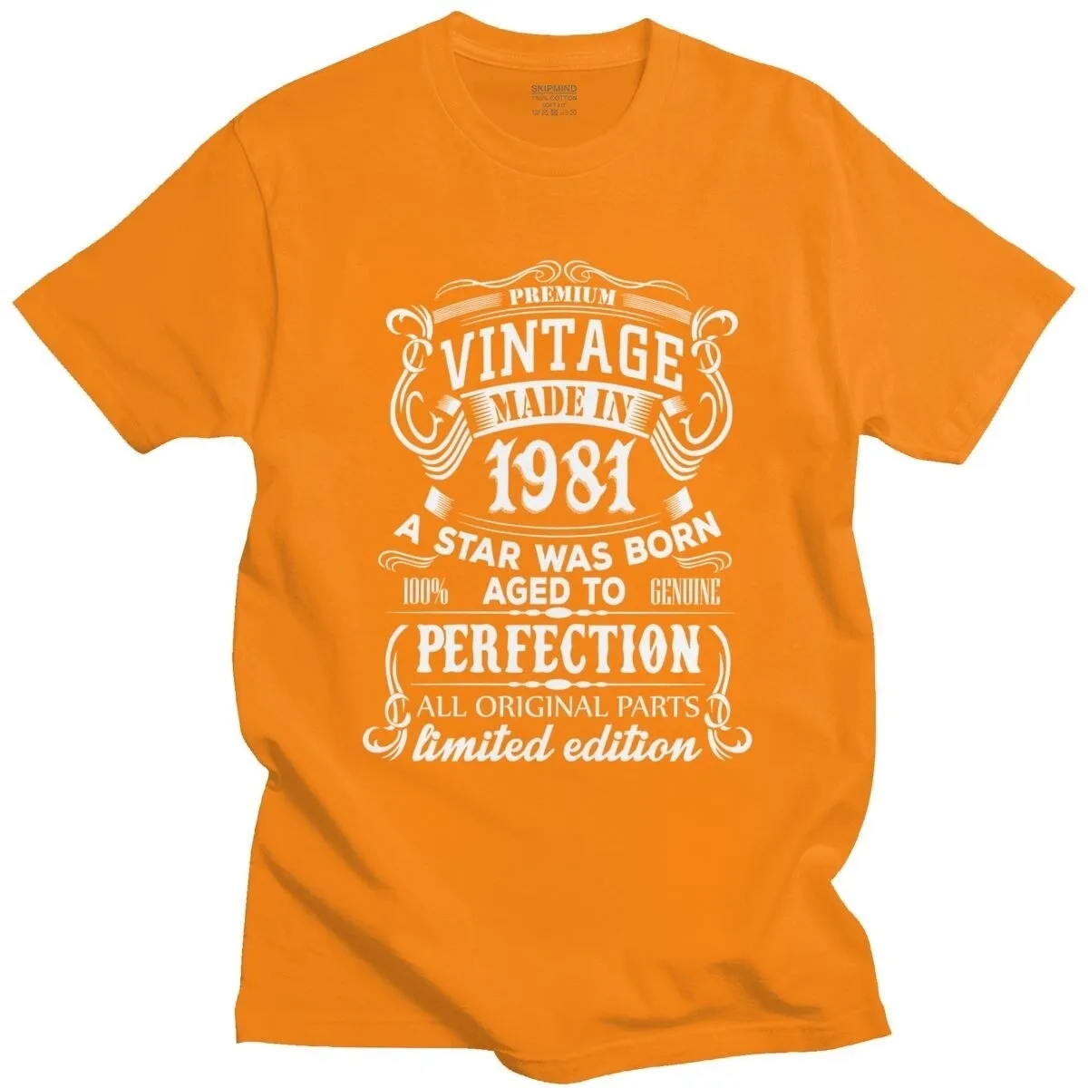 T shirt homme vintage manche courte
