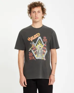 T-shirt Just Beer - BLACK