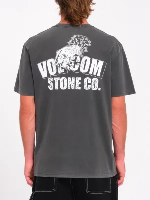 T-shirt Stone Force Co - BLACK