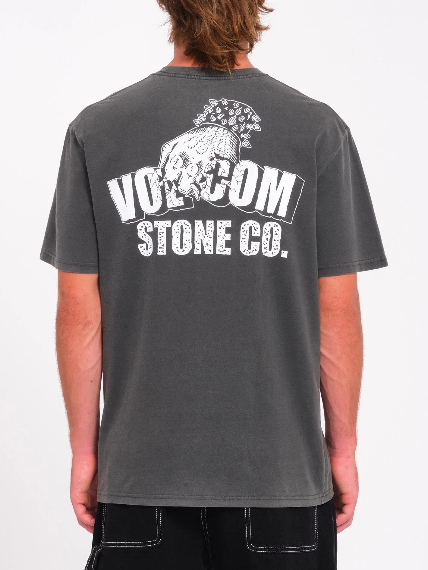 T-shirt Stone Force Co - BLACK