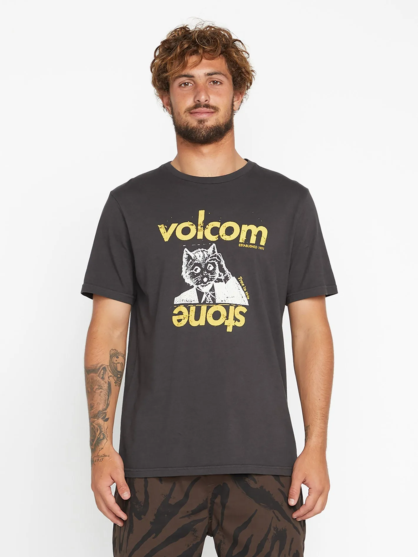 T-shirt Stonepur - VINTAGE BLACK