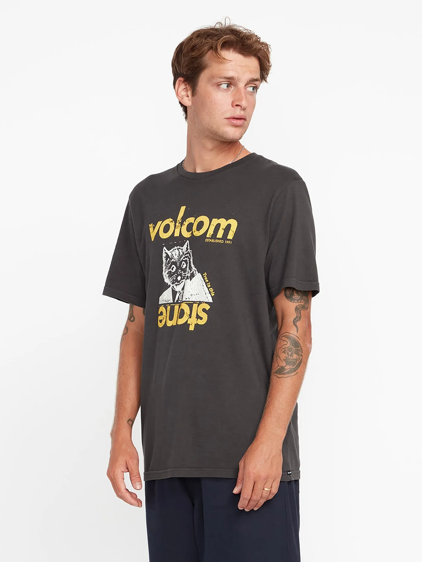 T-shirt Stonepur - VINTAGE BLACK