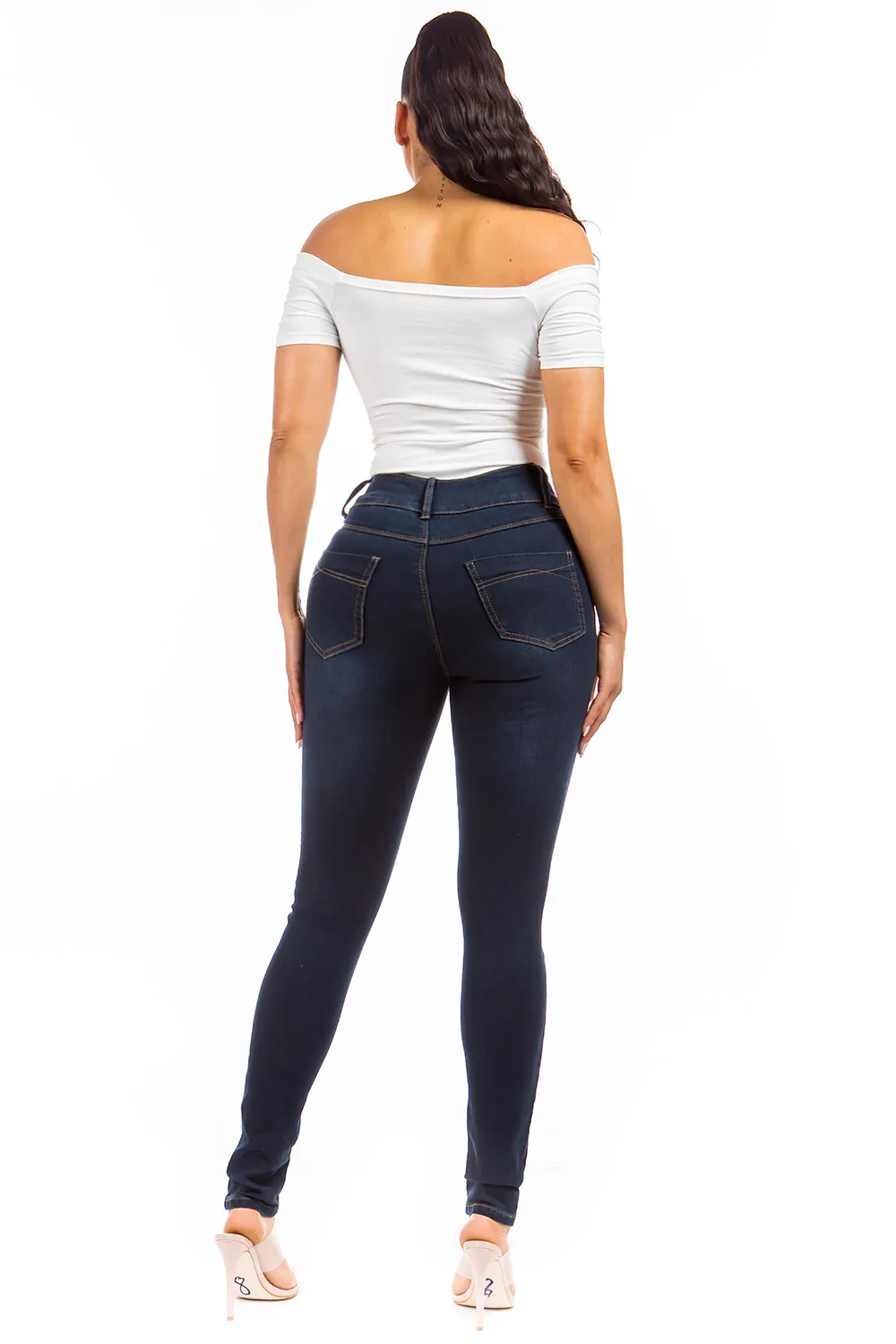 T2245 navy blue jean