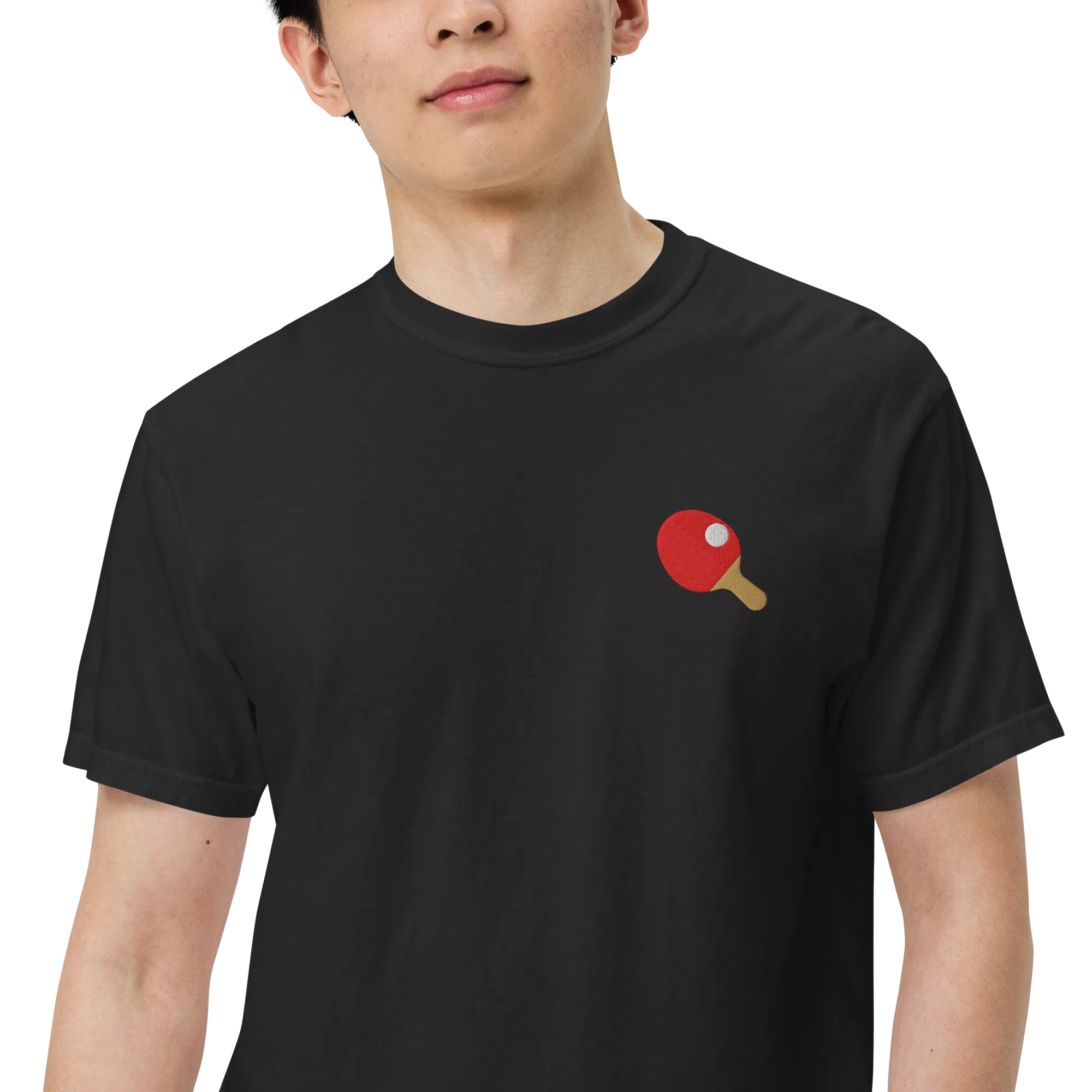 Table Tennis Embroidered Premium T-Shirt