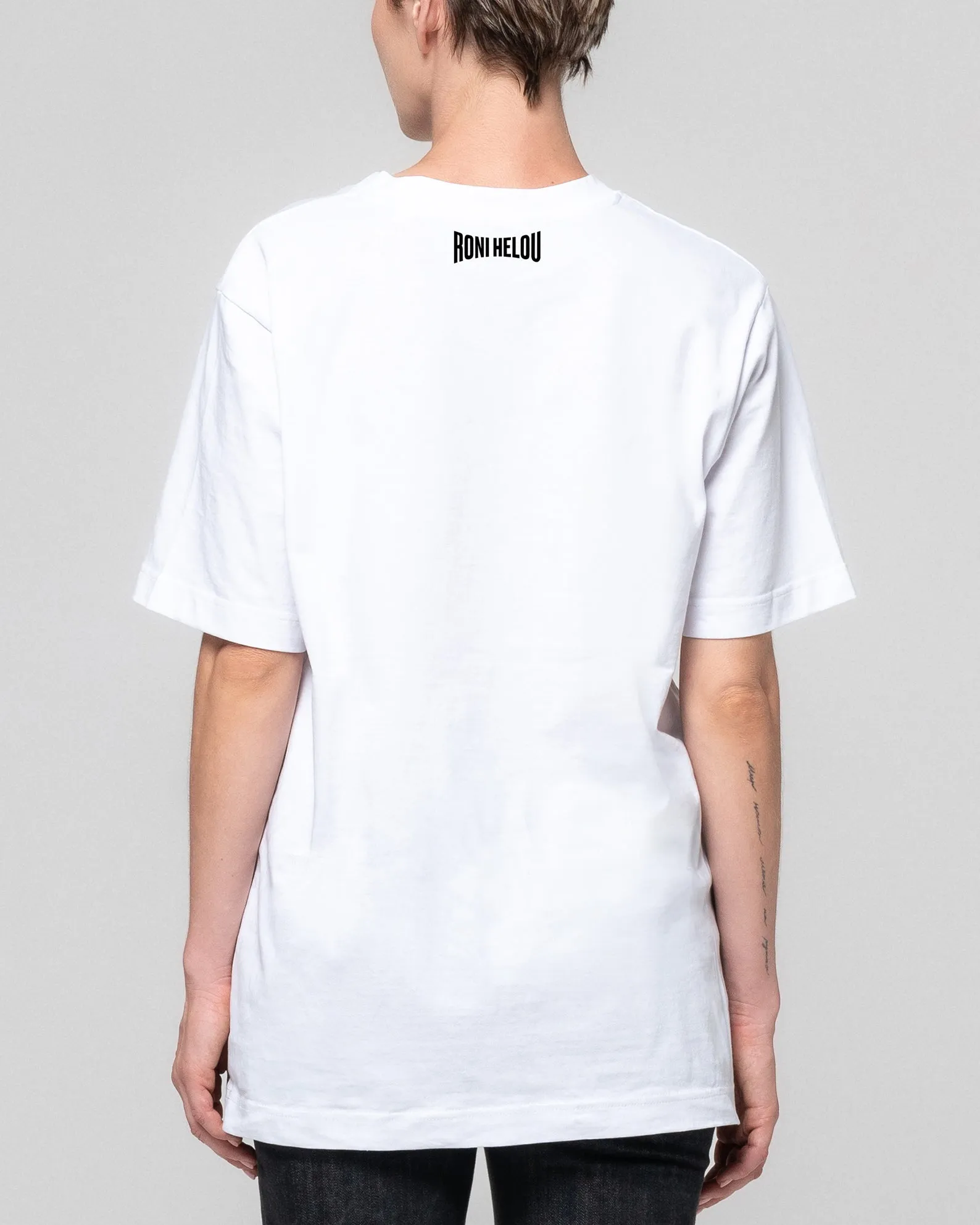 TATI EMBELLISHED WHITE T-SHIRT