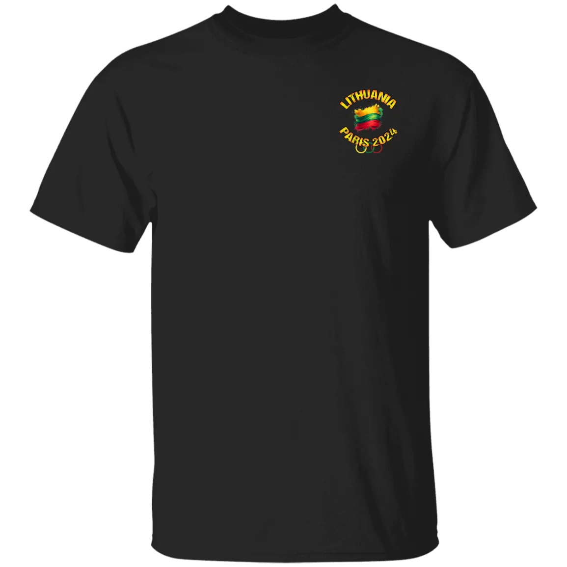 Team Lithuania 2024 Olympics  - Men's Classic Short Sleeve T-Shirt