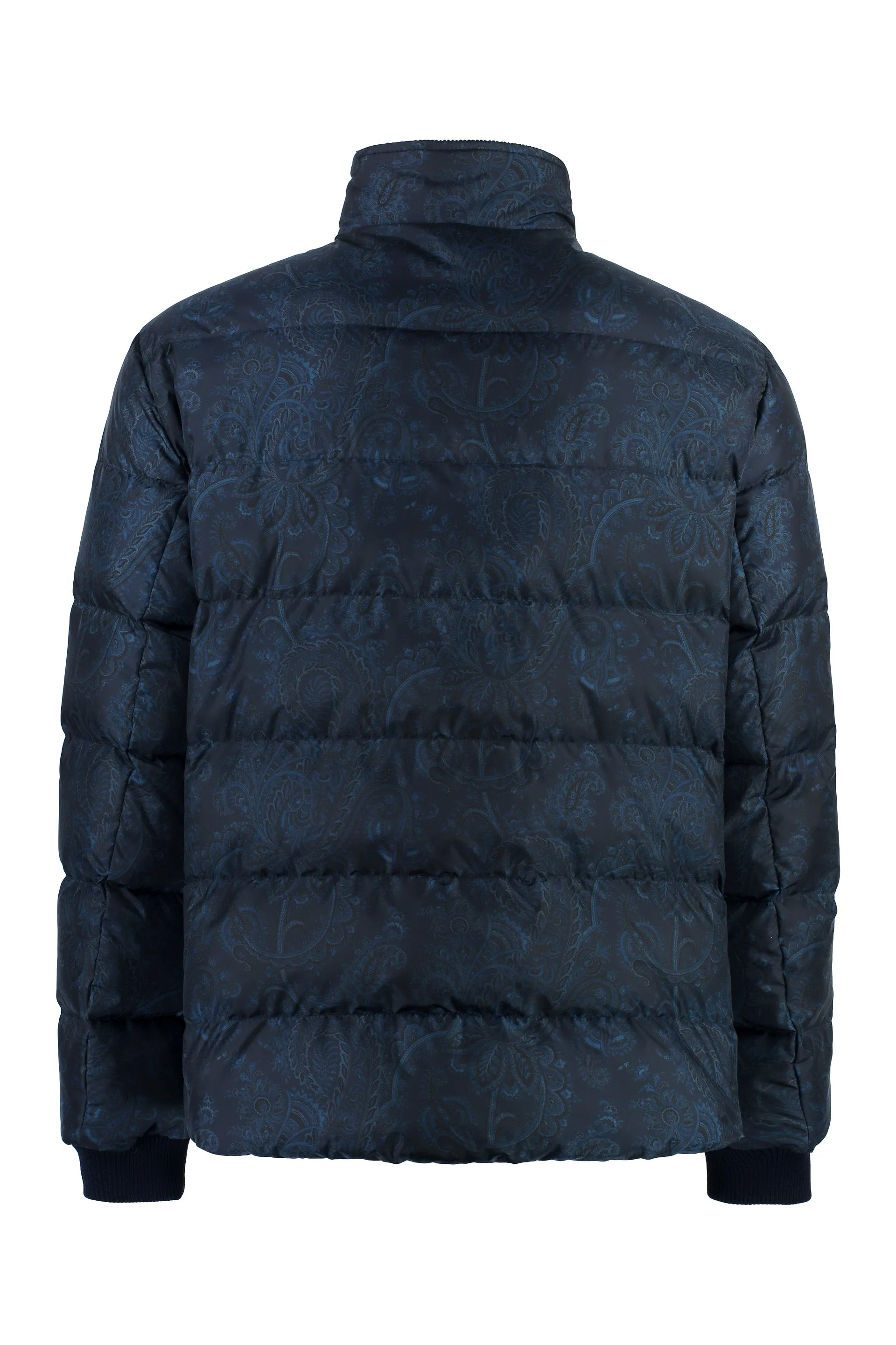 Techno-nylon down jacket