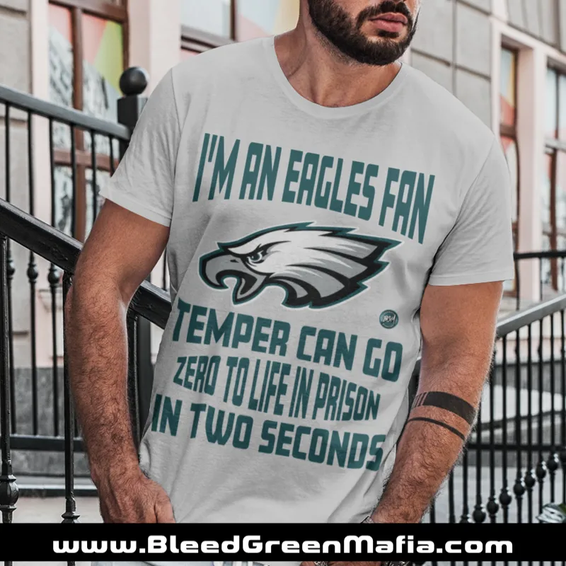 Temper Can Go Zero To Life In Prison Unisex T-Shirt | www.BleedGreenMafia.com