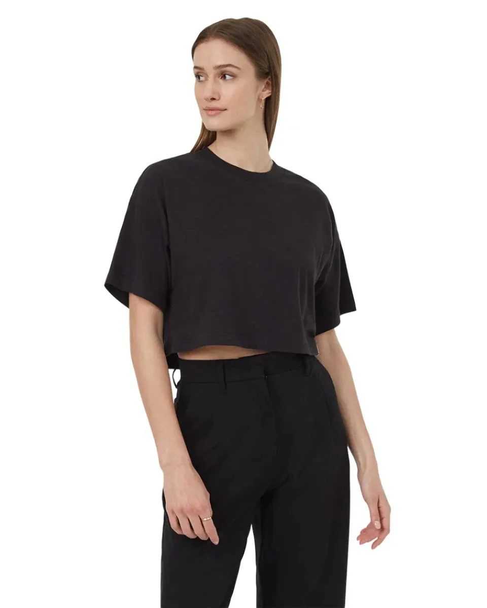 Tentree T-Shirts - Women's Regenerative Cotton Oversized Crop