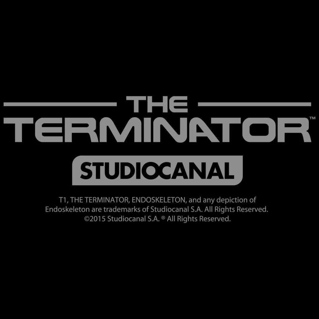 Terminator Classic Movie Poster Official Women's T-shirt (Black)