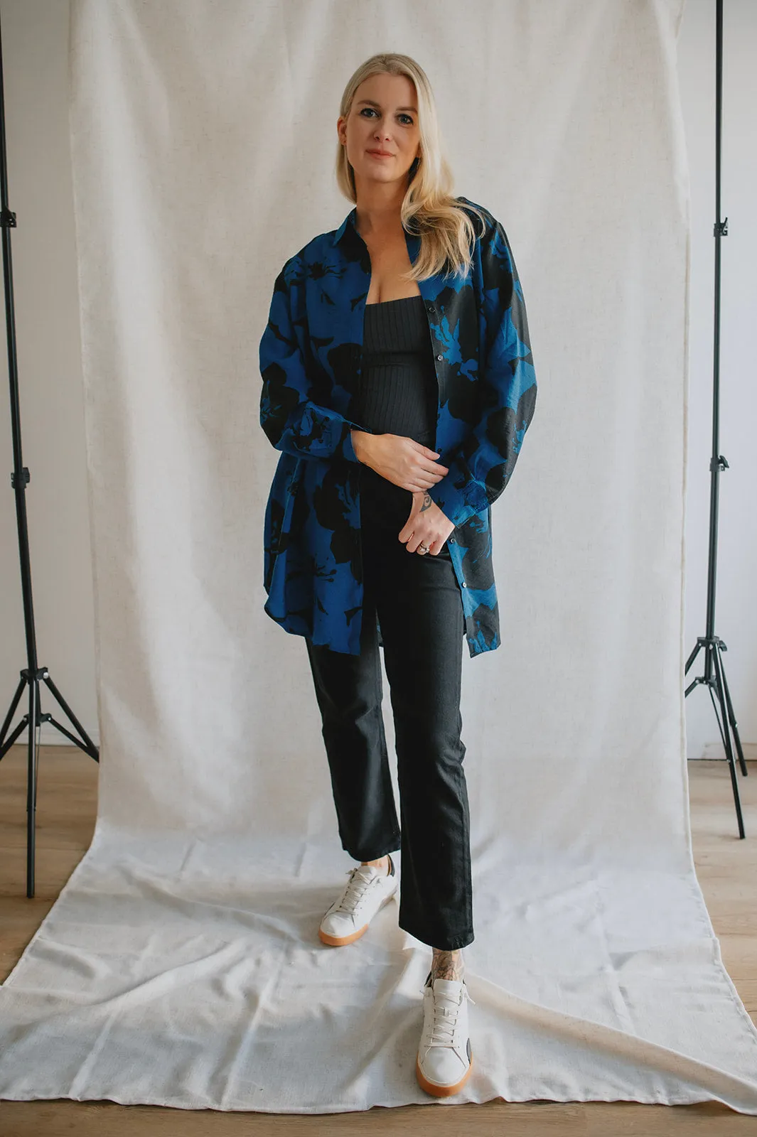 The 501 Original Cropped Jeans by Levi's - Black
