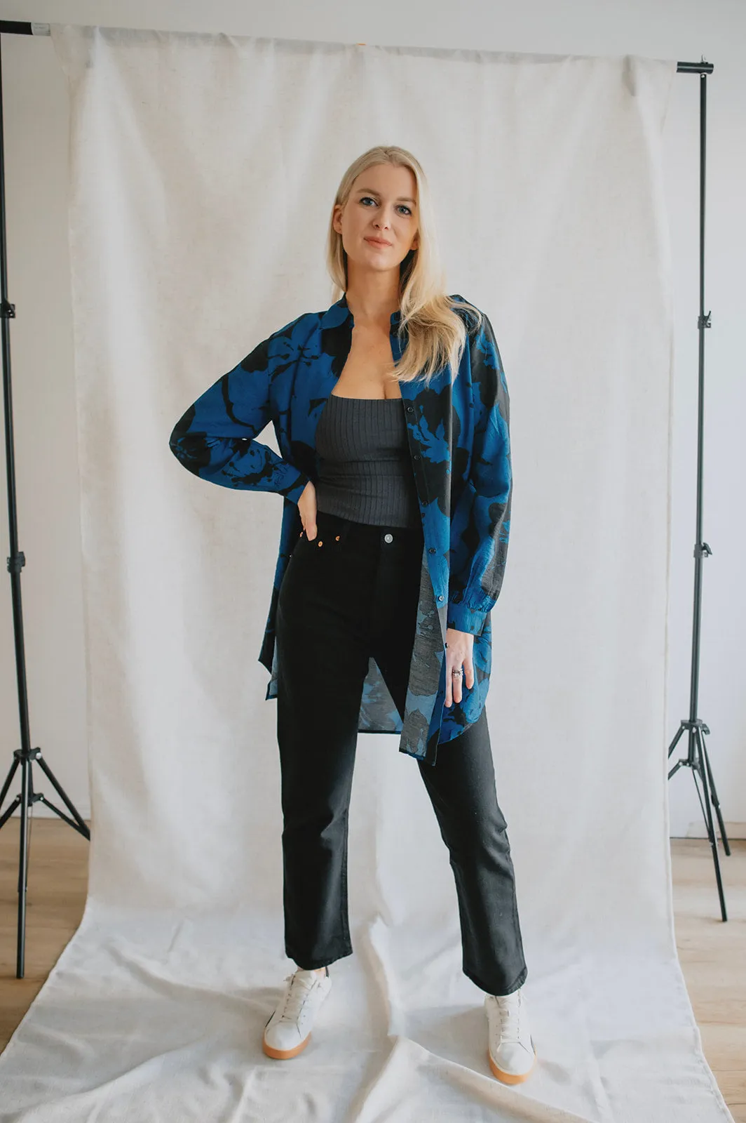 The 501 Original Cropped Jeans by Levi's - Black