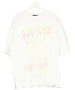 The Couture Club White Oversized T-shirt UK XXL