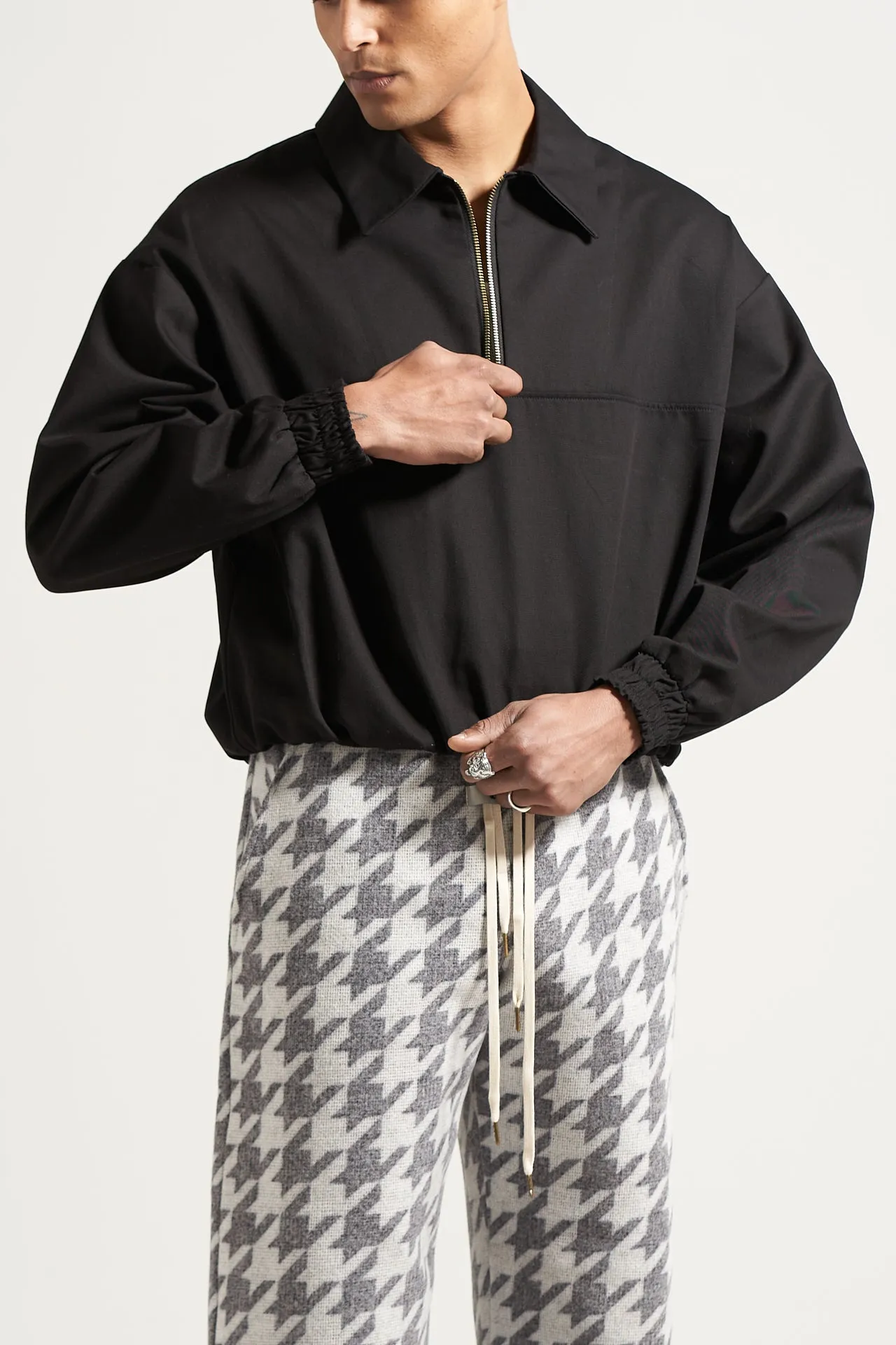 The Jet Black Track Shirt