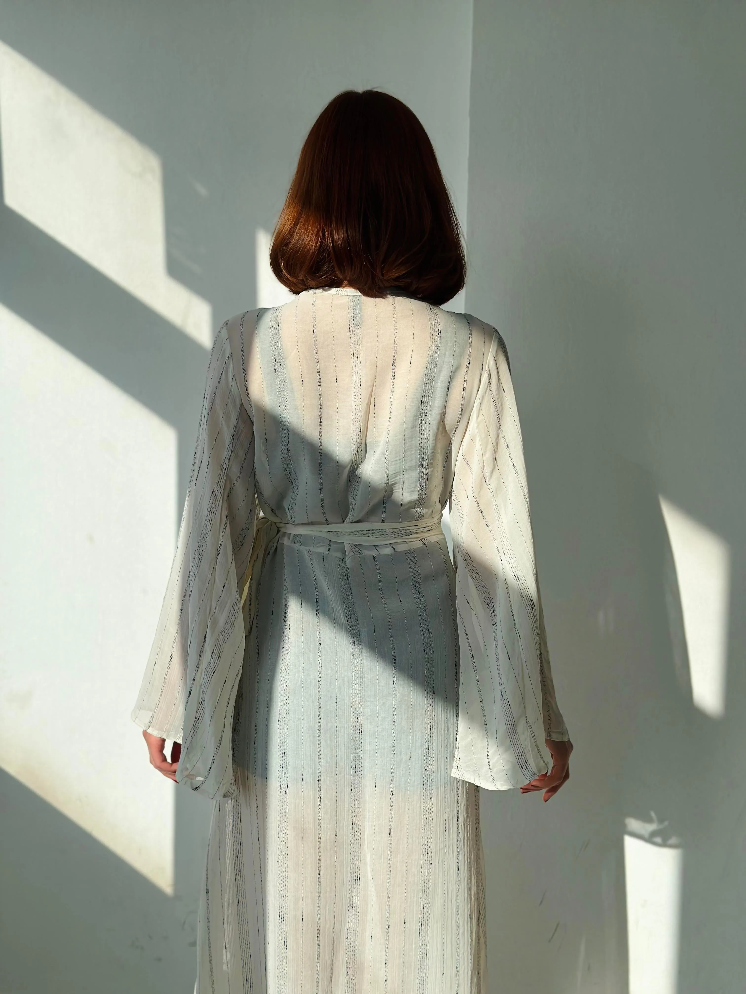 The Kai Kimono Dress White