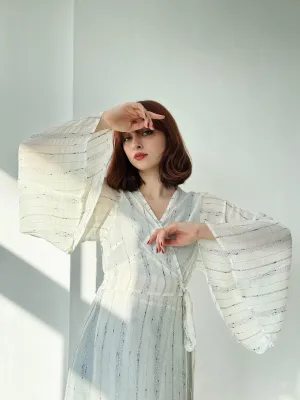 The Kai Kimono Dress White