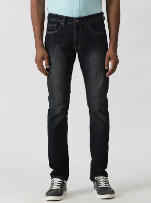 Tinted Blue Washed Slim Fit Jeans | Greenfibre