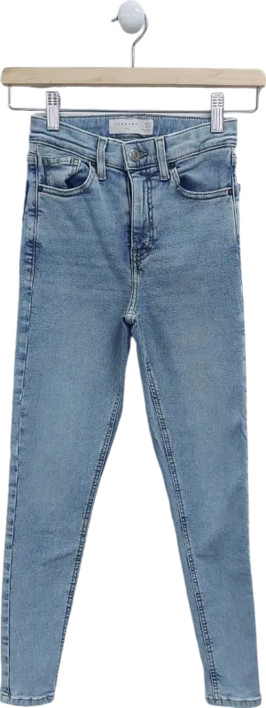 Topshop Blue Jamie Jeans W 25 L 30