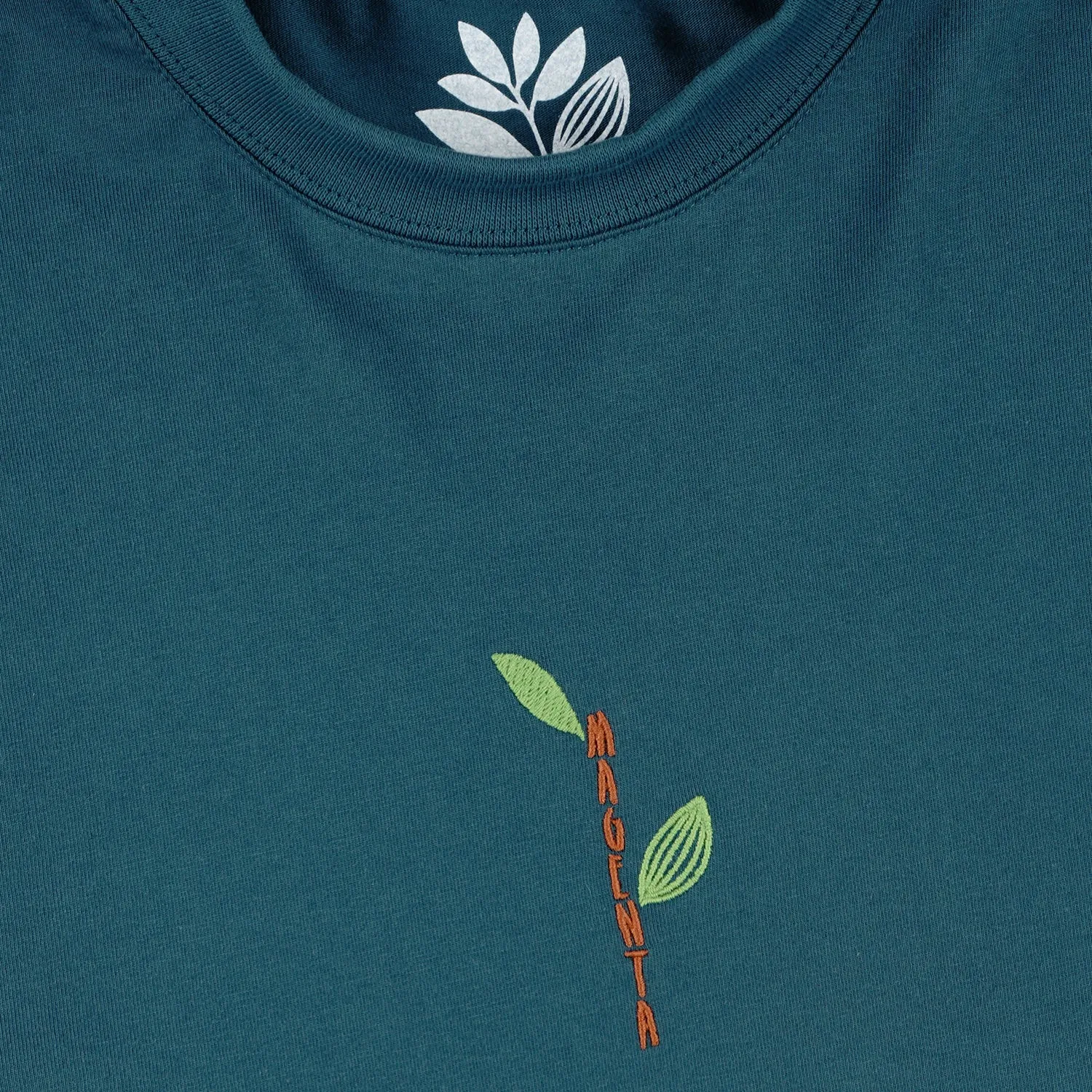 TREE PLANT TEE PETROL BLUE