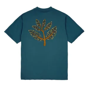 TREE PLANT TEE PETROL BLUE