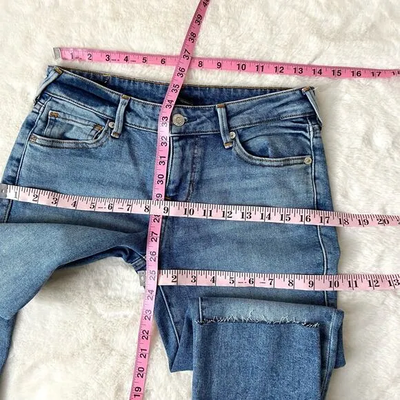 True Religion Stella Low Rise Skinny Jeans Size 27