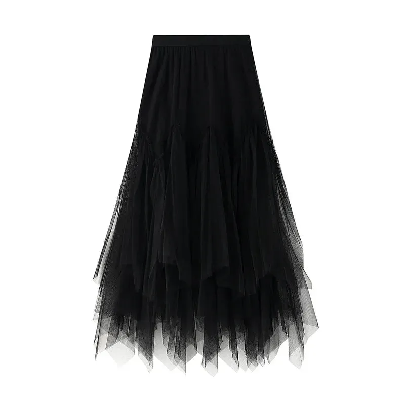 Tulle High Waist Skirts