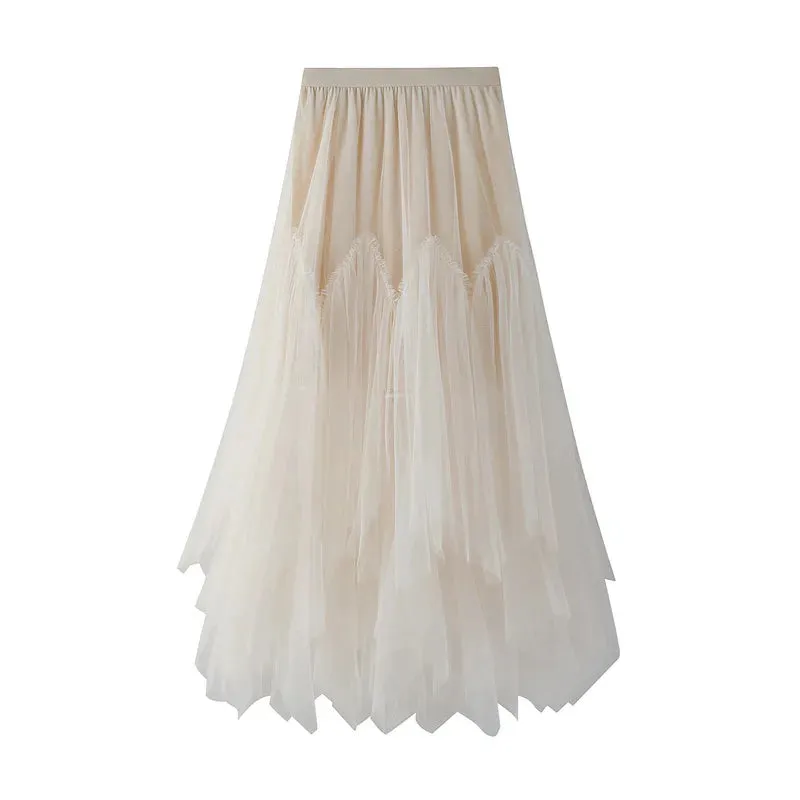Tulle High Waist Skirts