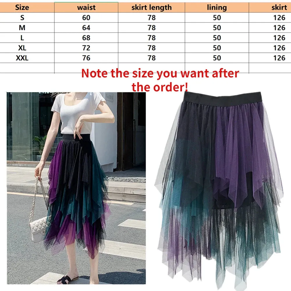 Tulle High Waist Skirts