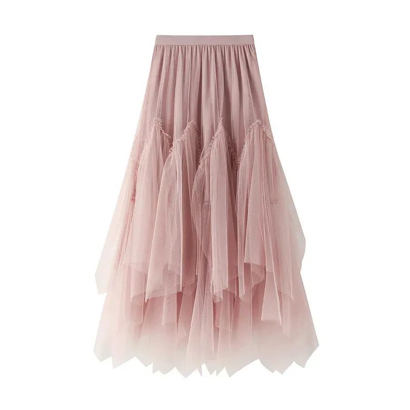 Tulle High Waist Skirts