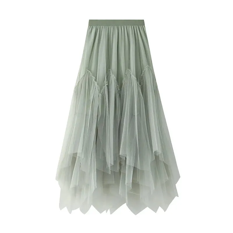 Tulle High Waist Skirts