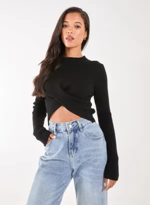 Twist Front Jumper