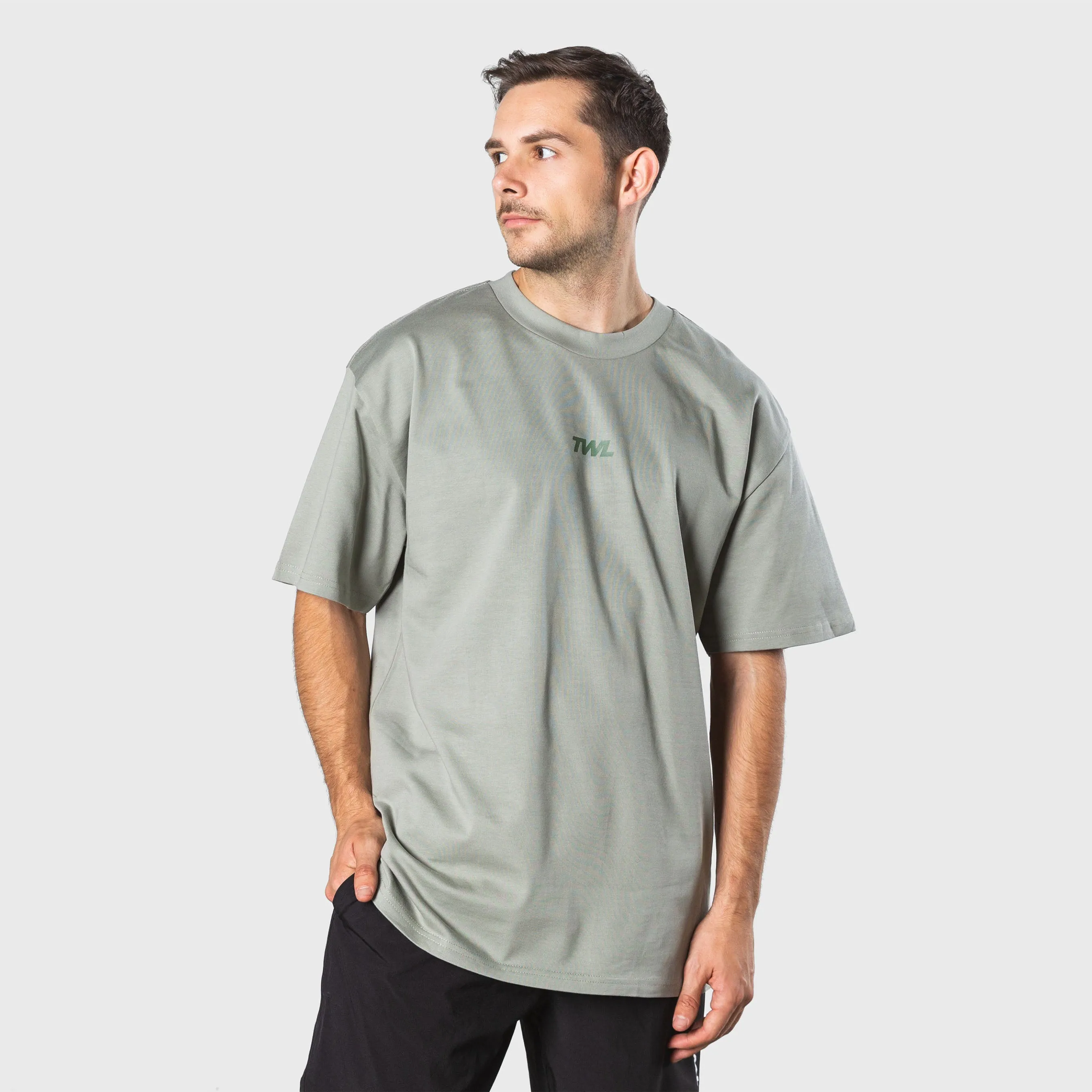 TWL - LIFESTYLE OVERSIZED T-SHIRT - FERN