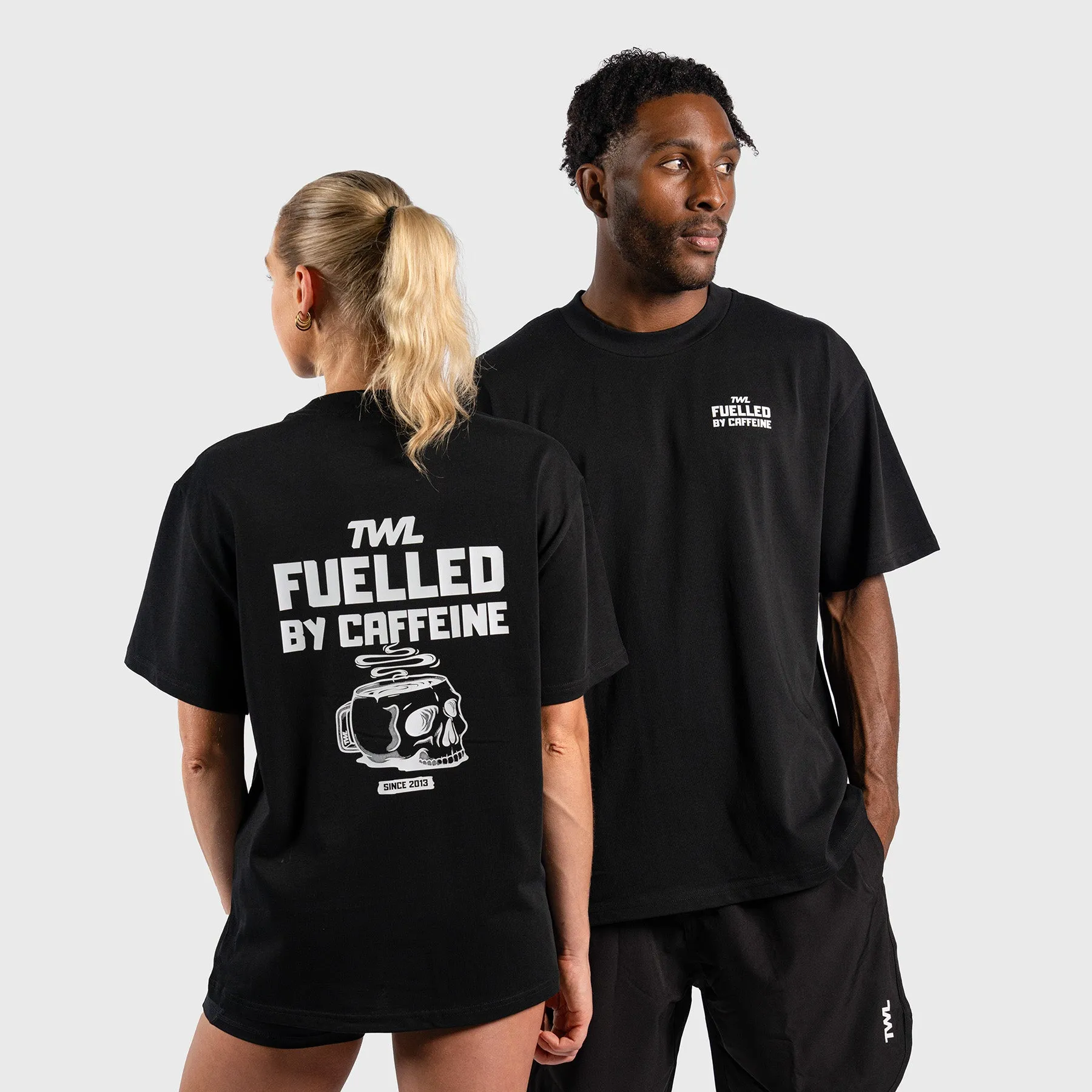 TWL - LIFESTYLE OVERSIZED T-SHIRT - TOON CAPSULE - FUELLED BY CAFFEINE