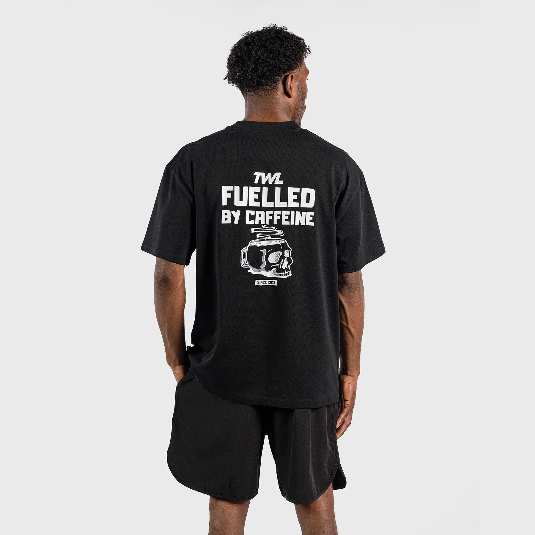 TWL - LIFESTYLE OVERSIZED T-SHIRT - TOON CAPSULE - FUELLED BY CAFFEINE