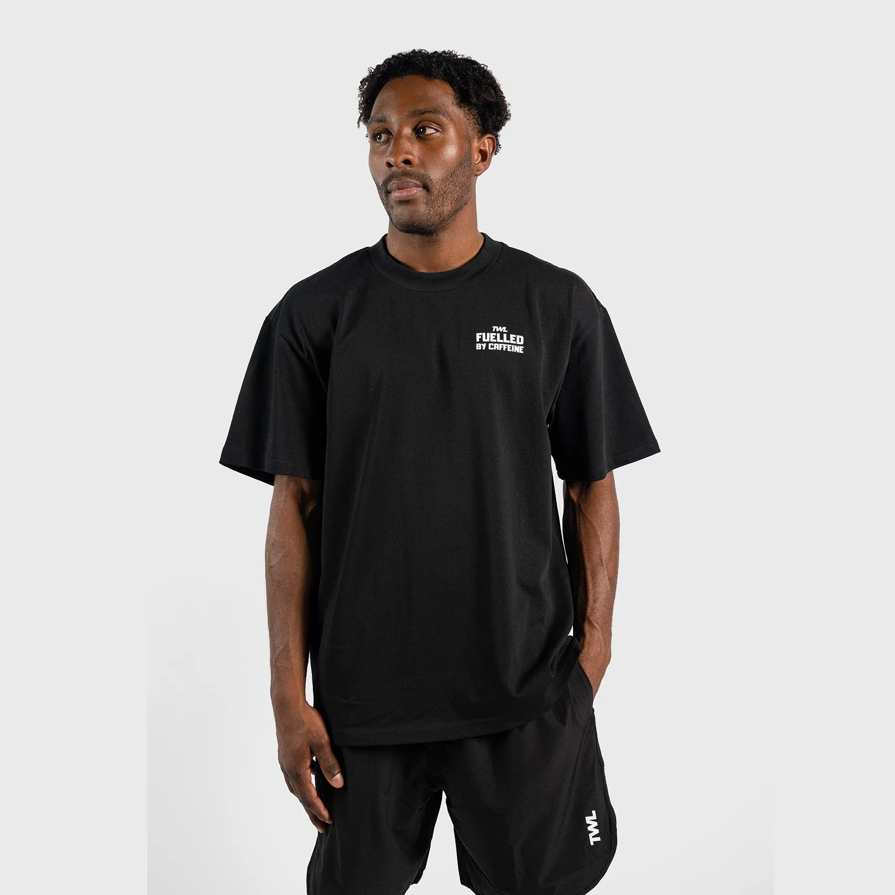 TWL - LIFESTYLE OVERSIZED T-SHIRT - TOON CAPSULE - FUELLED BY CAFFEINE