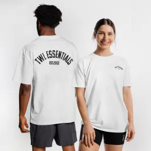 TWL - OVERSIZED T-SHIRT - ESSENTIALS - WHITE