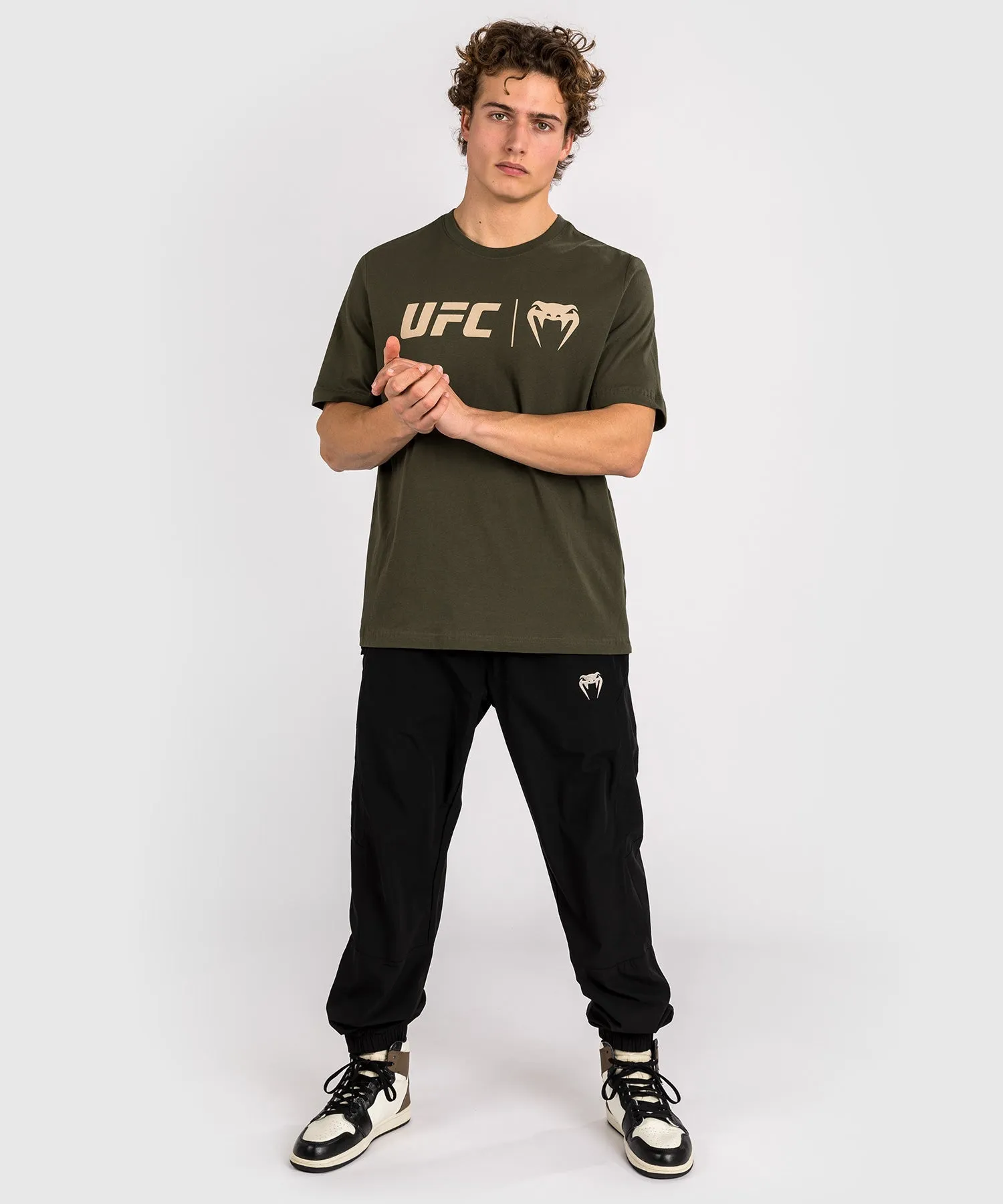 UFC Venum Classic T-Shirt - Grey/Red