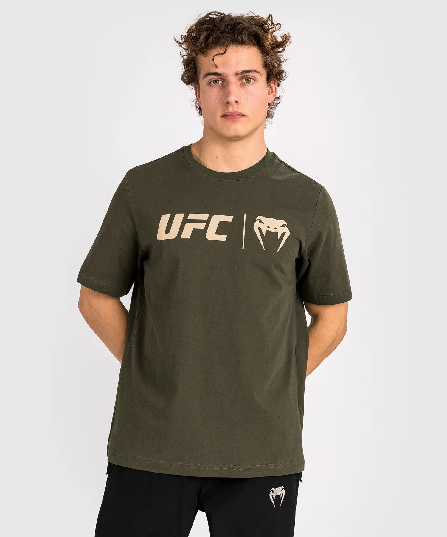 UFC Venum Classic T-Shirt - Grey/Red