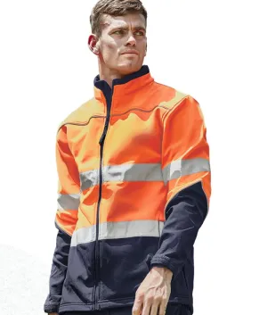 Unisex Hi Vis Soft Shell Jacket
