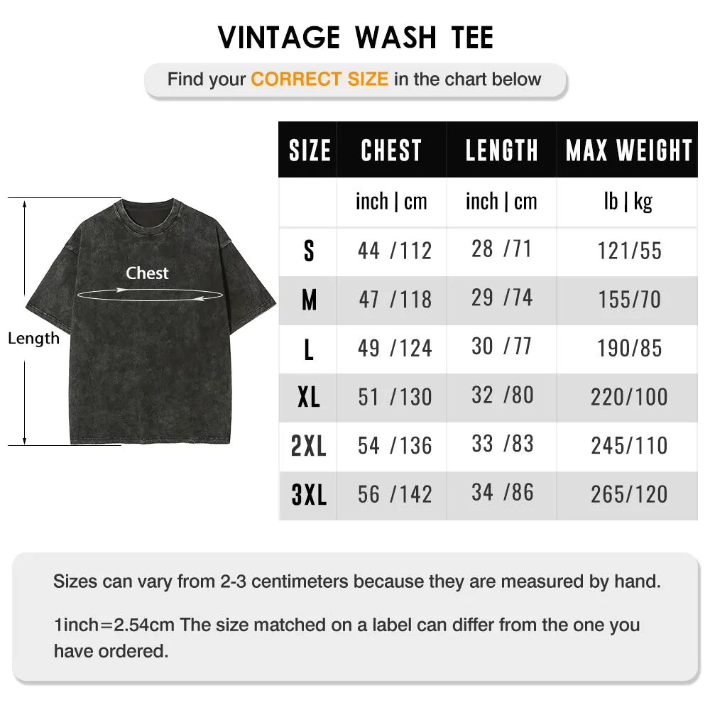 Uruz Strength Rune Washed T-Shirt