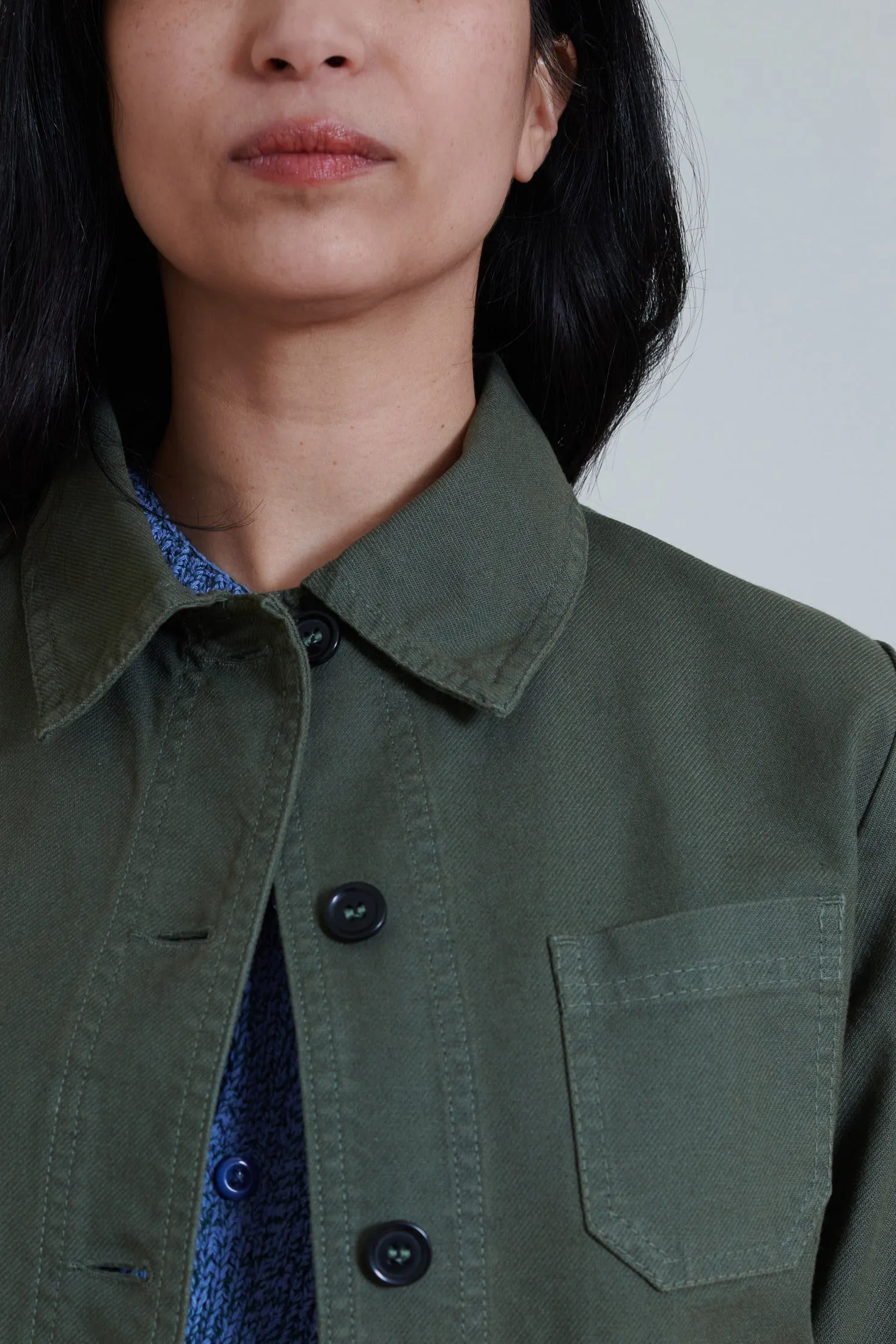 Vetra | Weaved Jacket - Jade