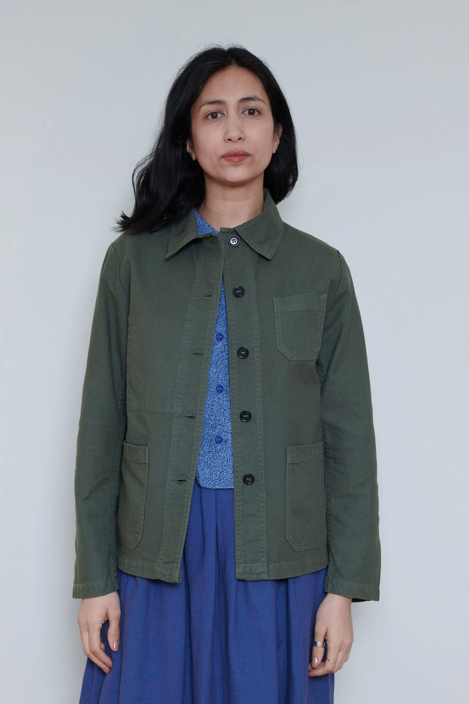 Vetra | Weaved Jacket - Jade