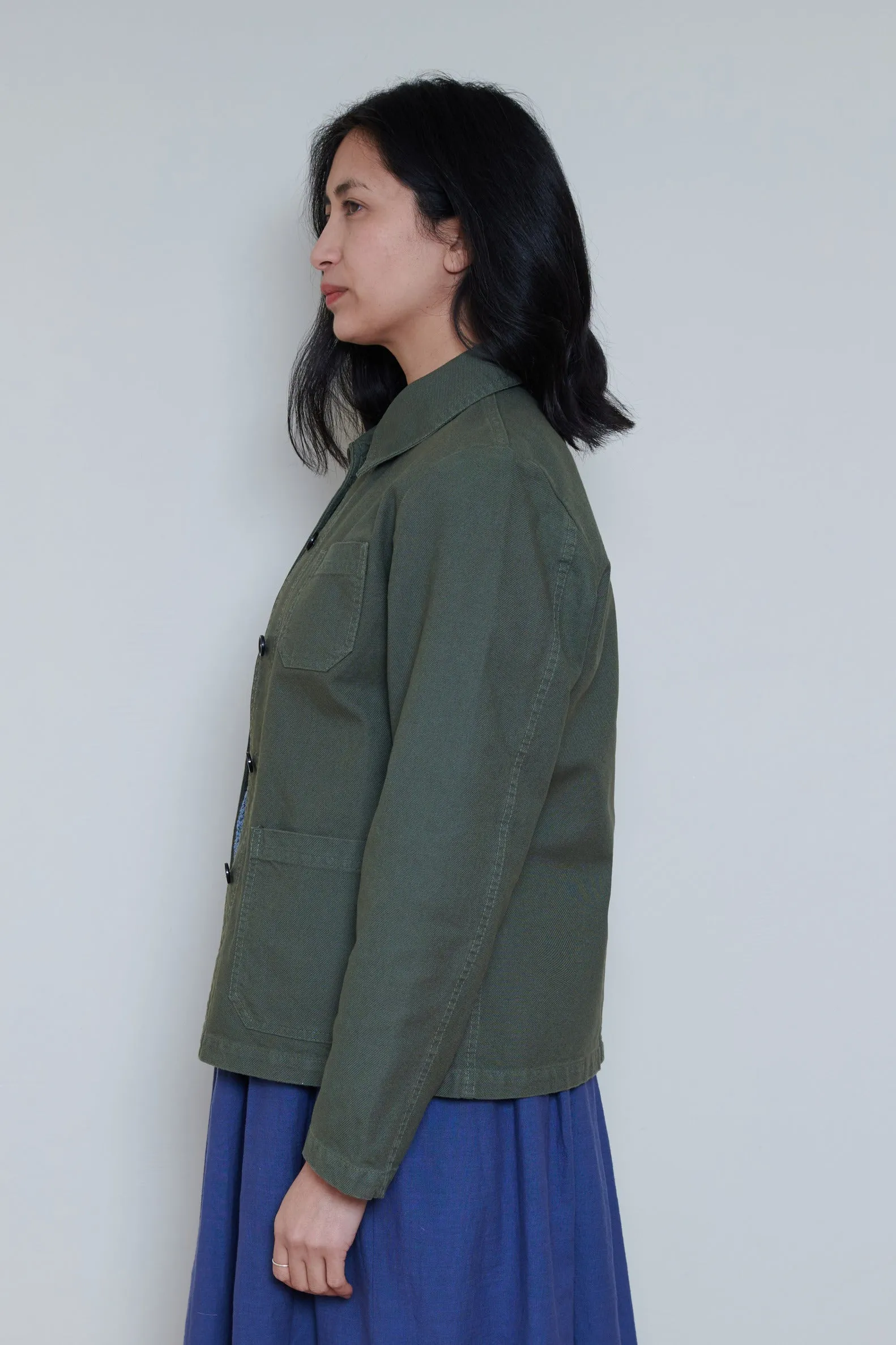 Vetra | Weaved Jacket - Jade