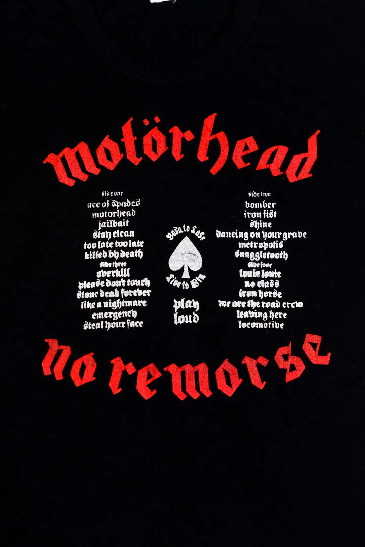 Vintage 1984 Motorhead No Remorse T-shirt