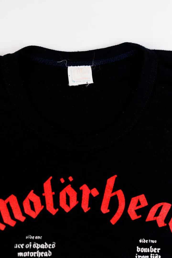 Vintage 1984 Motorhead No Remorse T-shirt